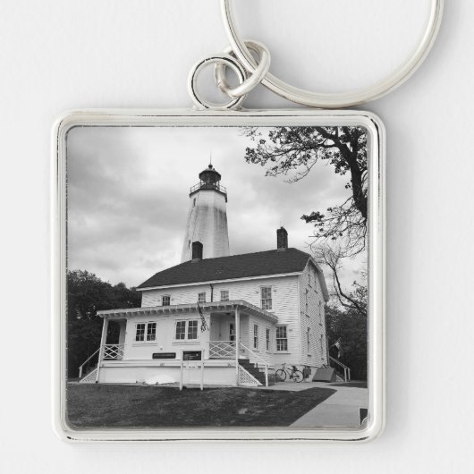 Sandy Hook Lighthouse Schlüsselanhänger (Vorne)