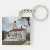 Sandy Hook Lighthouse Schlüsselanhänger (Rückseite)