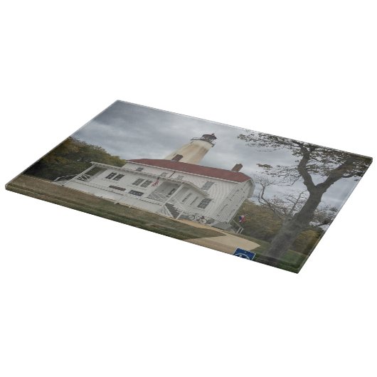 Sandy Hook Lighthouse Schneidebrett (Ecke)