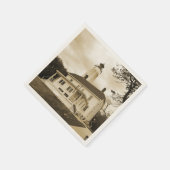 Sandy Hook Lighthouse Serviette (Ecke)