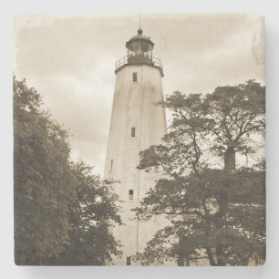 Sandy Hook Lighthouse Steinuntersetzer