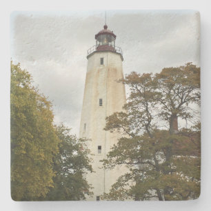 Sandy Hook Lighthouse Steinuntersetzer