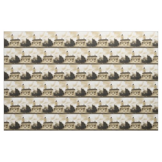Sandy Hook Lighthouse Stoff (Fat Quarter (45,7 x 55,9 cm))