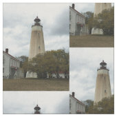 Sandy Hook Lighthouse Stoff (Nahaufnahme)