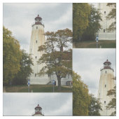 Sandy Hook Lighthouse Stoff (Nahaufnahme)