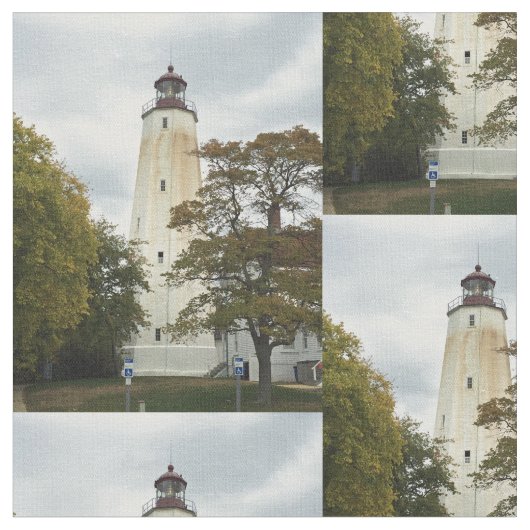 Sandy Hook Lighthouse Stoff (Nahaufnahme)