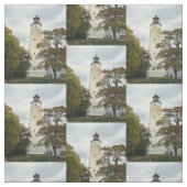 Sandy Hook Lighthouse Stoff (Muster)