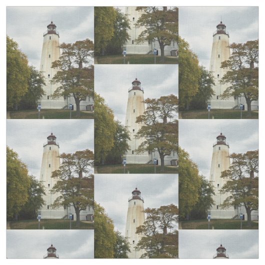 Sandy Hook Lighthouse Stoff (Muster)