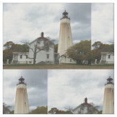 Sandy Hook Lighthouse Stoff (Nahaufnahme)