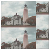 Sandy Hook Lighthouse Stoff (Nahaufnahme)