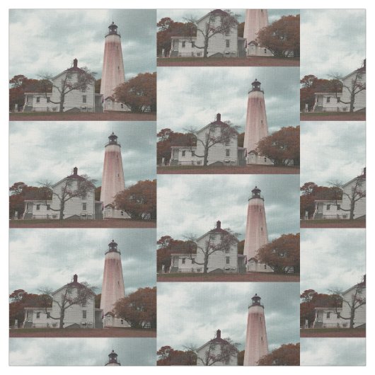 Sandy Hook Lighthouse Stoff (Muster)