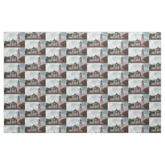 Sandy Hook Lighthouse Stoff (Fat Quarter (45,7 x 55,9 cm))