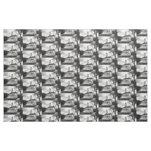 Sandy Hook Lighthouse Stoff (Fat Quarter (45,7 x 55,9 cm))