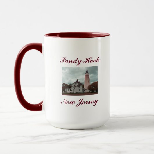Sandy Hook Lighthouse Tasse (Links)
