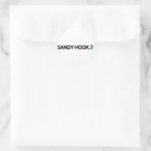 Sandy Hook, New Jersey Runder Aufkleber (Tasche)