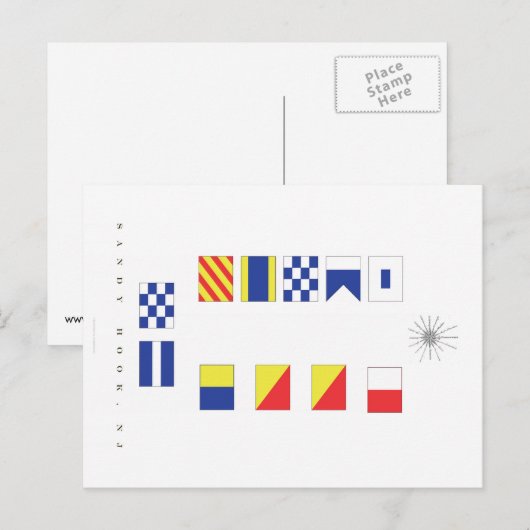 Sandy Hook NJ Postkarte (Vorne/Hinten)