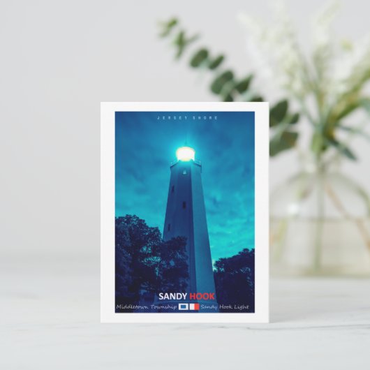 Sandy Hook. Postkarte (Stehend Vorderseite)