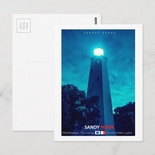 Sandy Hook. Postkarte (Vorne/Hinten)