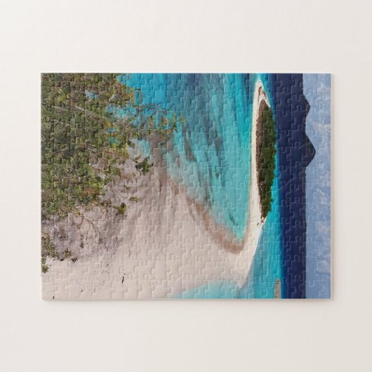 Sandy Island, Anguilla Puzzle (Horizontal)