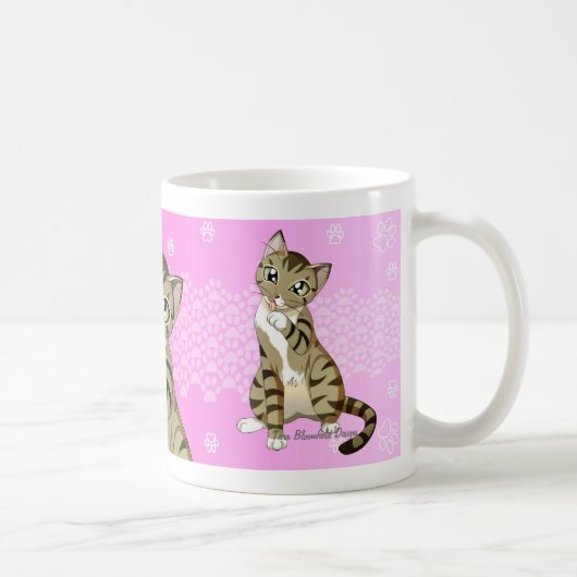 Sandy-Katzen-Tasse Kaffeetasse (Rechts)