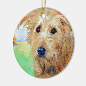 Sandy Keramik Ornament (Links)