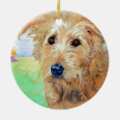 Sandy Keramik Ornament (Hinten)