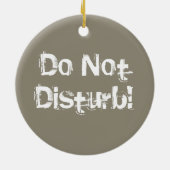 Sandy maserte Seepferd-Fotografie Keramik Ornament (Hinten)