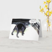 Sandy Mops Happy Birthday Grußkarte Karte (Gelbe Blume)