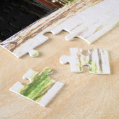 Sandy-Nebenfluss-überdachte Brücke Puzzle (Seite)