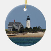 Sandy Neck Lighthouse Keramikornament (Vorne)