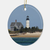 Sandy Neck Lighthouse Keramikornament (Links)