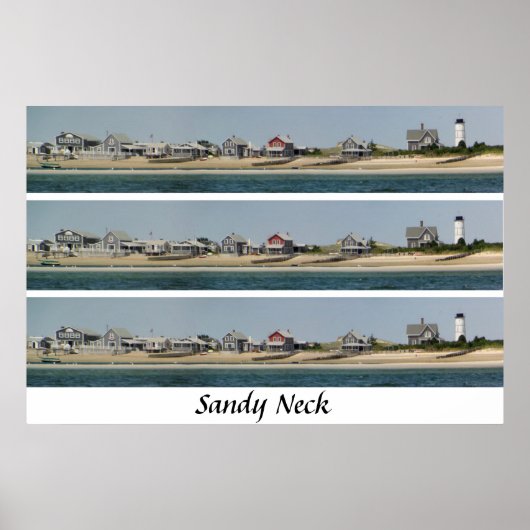 Sandy Neck Poster (Vorne)