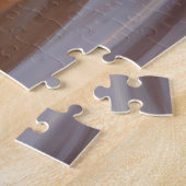 Sandy Paws Bernese Mountain Dog on Beach Sunset Puzzle (Seite)