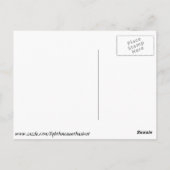 Sandy Point Lighthouse Postkarte (Rückseite)