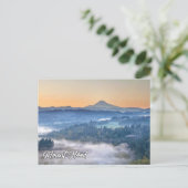 Sandy River & Mount Hood, Oregon, USA Postkarte (Stehend Vorderseite)