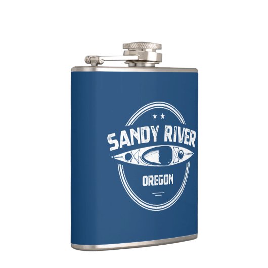 Sandy River Oregon Kayaking Flachmann (Rechts)