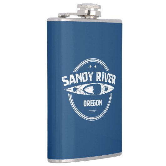 Sandy River Oregon Kayaking Flachmann (Rechts)