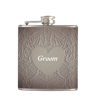 Sandy Rose Groom Flask Flachmann