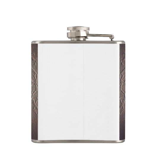 Sandy Rose Groom Flask Flachmann (Rückseite)