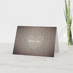 Sandy Rose Wedding Vielen Dank Cards Dankeskarte