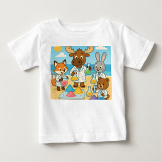 Sandy Science Squad – Smartes und sonniges T-Shirt