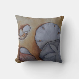 Sandy Seashells Kissen