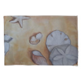 Sandy Seashells Kissenbezug (Vorderseite-Links)