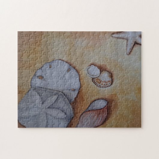 Sandy Seashells Puzzle (Horizontal)