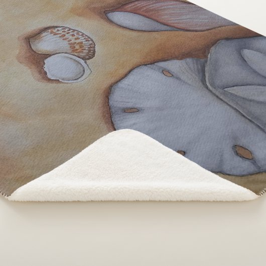 Sandy Seashells Sherpadecke (3/4)