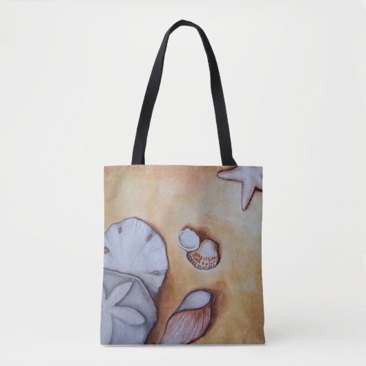 Sandy Seashells Tasche (Vorderseite)