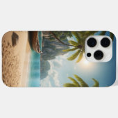 "Sandy Serenity: iPhone Case Design" (Rückseite (Horizontal))