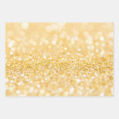 Sandy Shiny Glitzer Geschenkpapier Set (Vorderseite)