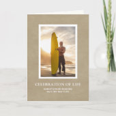 Sandy Shore Foto Memorial Program Programm (Vorderseite)