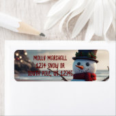 Sandy Snowman (Insitu)